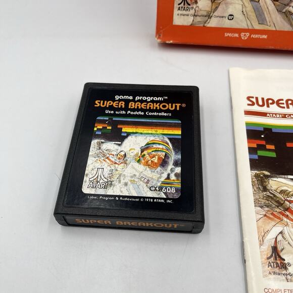 Super Breakout Atari 2600 CIB - Tested & Complete - Picture 3 of 15